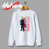 Donald Trump Stormy Daniels Cartoon Graphic Sweatshirt