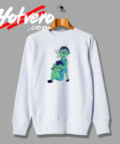 Dont Hug Me Im Scared Halloween Sweatshirt