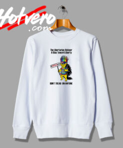 Dont Tread on Anyone Vintage Style Sweatshirt