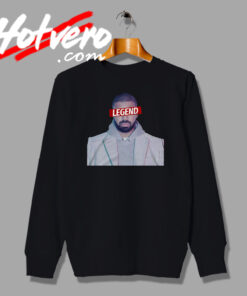 Drake Legend Cross Out Graphic Sweatshirt