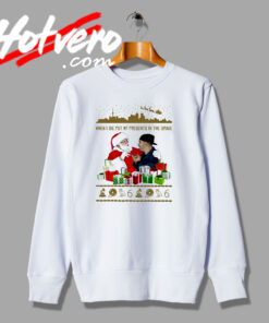 Drake Presents In The Grave With Santa Claus Sweatshirt