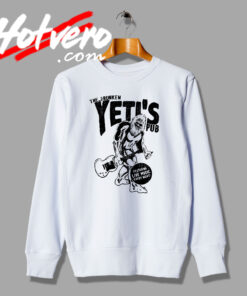 Drunken Yeti Pub Bigfoot Featuring Music Sweatshirt