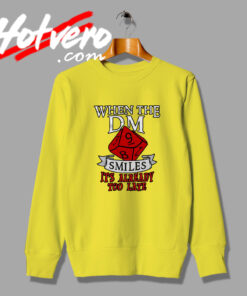 Dungeon Master Smiles Gift Sweatshirt
