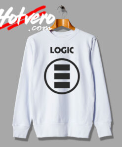 E Button Logo Logic Hip Hop Sweatshirt
