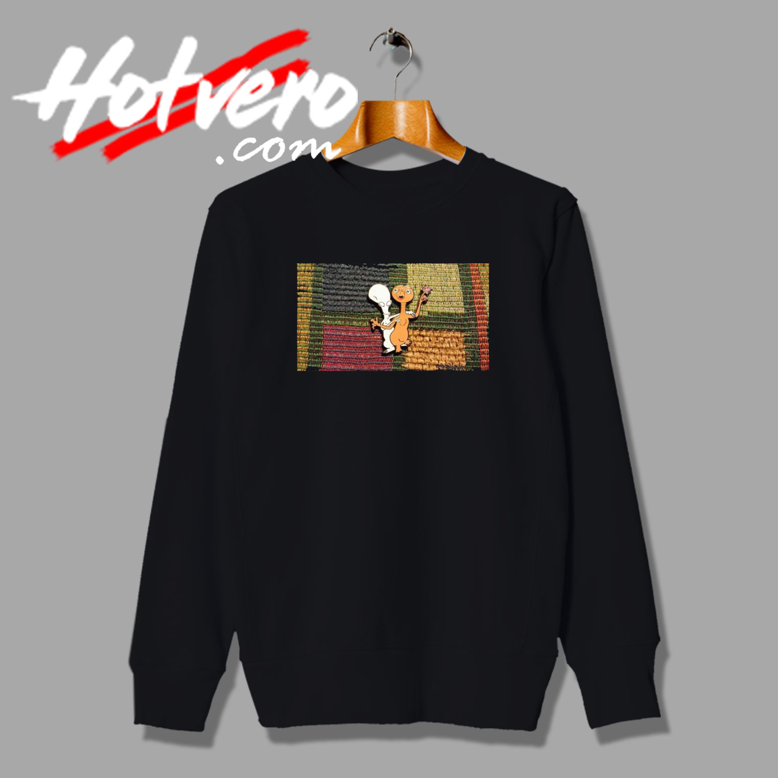 ET Bone Home Alien Poster Sweatshirt