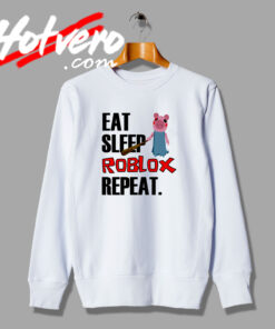 Eat Sleep Roblox Repeat Gaming Gift Sweatshirt