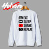 Eat Sleep Watch Funny Shane Dawson Graphic Sweatshirt