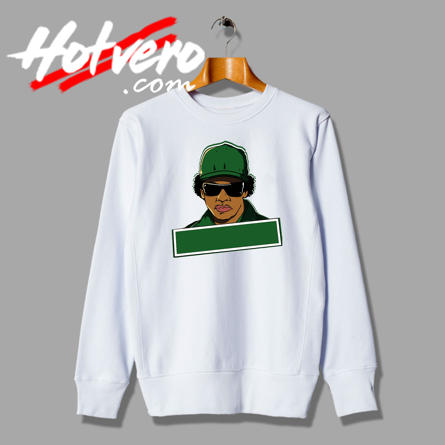 Eazy E Logo Rapper Caricature Sweatshirt