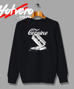 Enjoy Cocaine Drug Vintage Style Sweatshirt