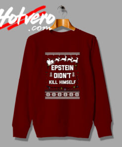 Epstein Ugly Christmas Sweatshirt