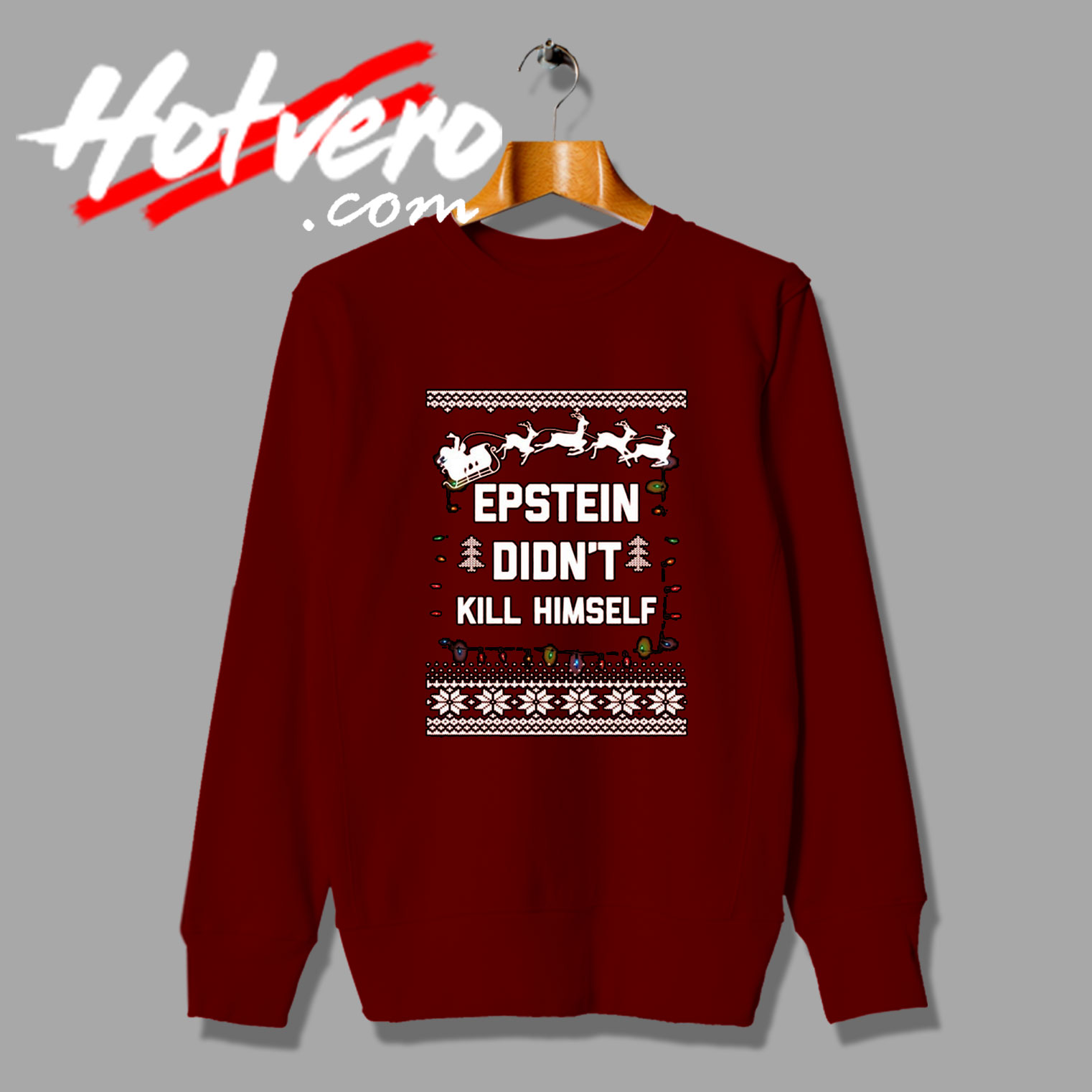 Epstein Ugly Christmas Sweatshirt