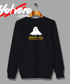 Error 404 Halloween Costume Sweatshirt