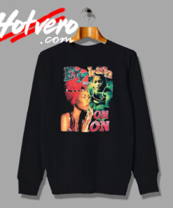 Erykah Badu On On Poster Graphic Sweatshirt