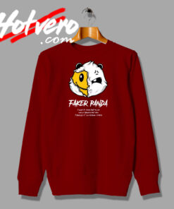 Faker Panda Funny Sweatshirt