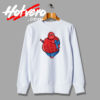 Fat Spiderman Funny Parody Sweatshirt