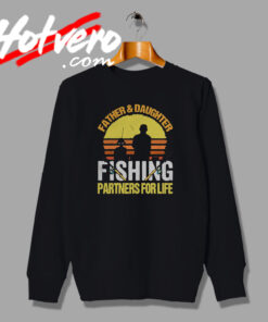 Father And Daughter Fishing Together Sweatshirt