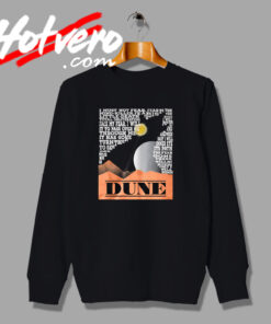 Fear is the Mind Killer Dune Artwork Sweatshirt