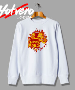 Flaming Moes Vintage Style Sweatshirt