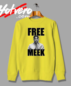 Free Meek Mill Rapper Custom Design Sweatshirt
