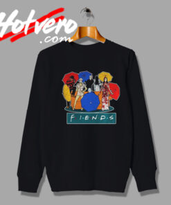 Friends And Umbrells Show Horror Character Sweatshirt