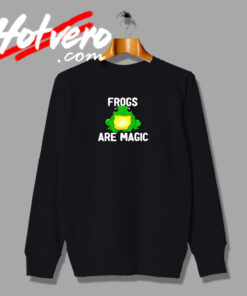Frogs Are Magic Artwork Sweatshirt