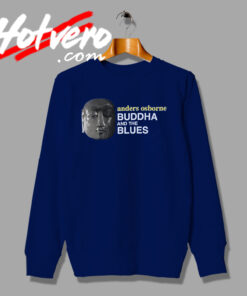 Funny Anders Osborne Buddha Blues Artwork Sweatshirt