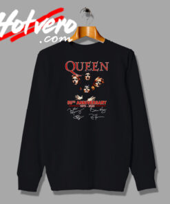 Funny Anniversary Queen Band Sweatshirt