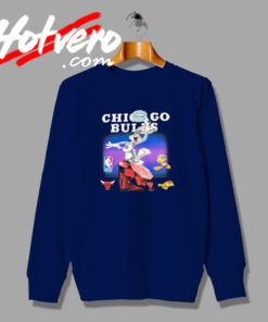 Funny Chichago Bulls X Looney Tunes Sweatshirt