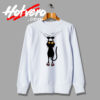 Funny Climb Up Black Cat Sweatshirt