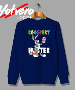 Funny Eggspert Bugs Bunny Easter Sweatshirt