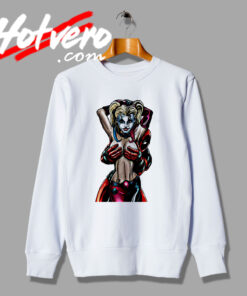 Funny Harley Queen X Deadpool Sweatshirt