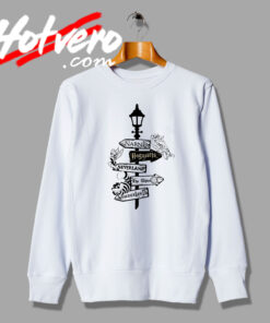 Funny Indication Pole Narnda Hogwarts Sweatshirt