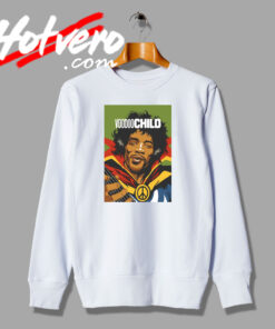 Funny Jimi Hendrix Superhero Sweatshirt