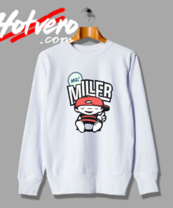 Funny Mac Miller Chillin Comic Cartoon Sweatshirt