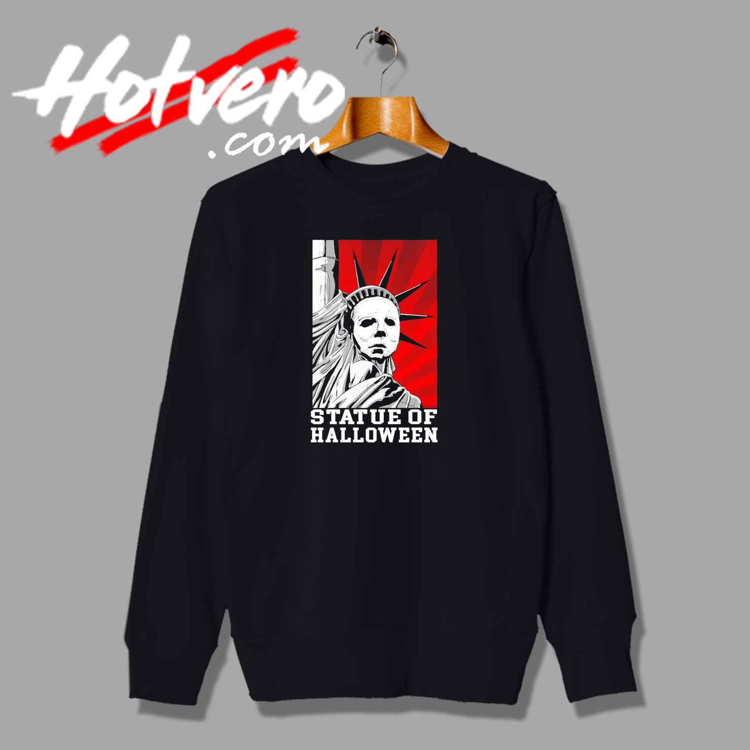 Funny Michael Myers Statue of Halloween Sweatshirt