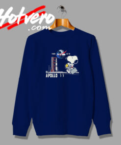 Funny NASA Moon Landing Snoopy Sweatshirt