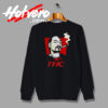 Funny Snoop Dog Smokes THC Graphic Sweatshirt