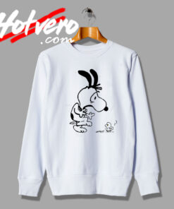 Funny Snoopy And Boo Woodstock Sweatshirt