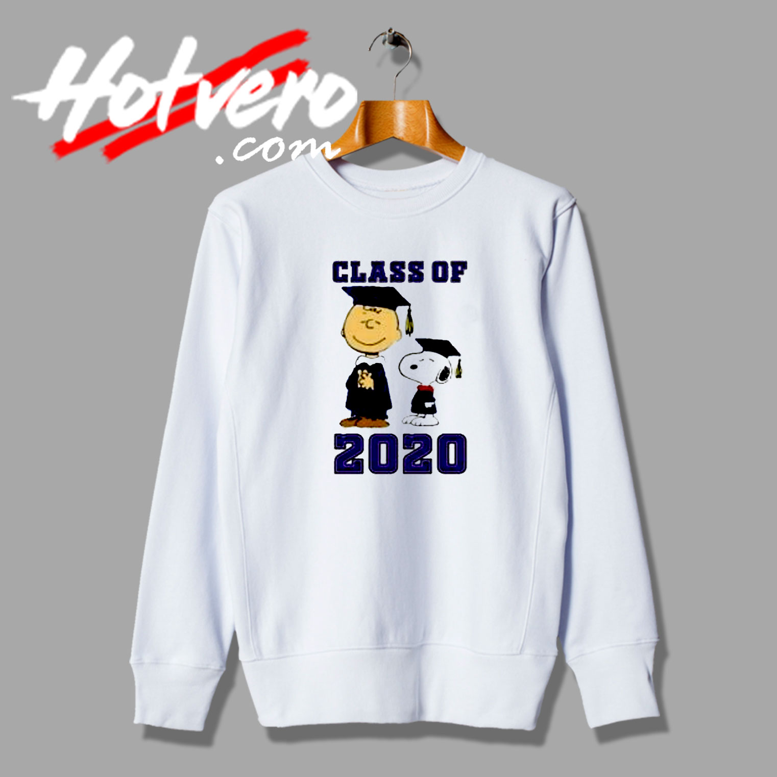 Funny Snoopy Charlie Brown Graduation Sweatshirt