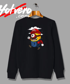 Funny Super Mario Minions Sweatshirt