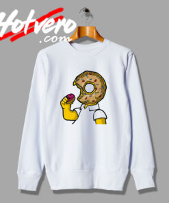 Funny The Simpson Like Donut Sweatshirt