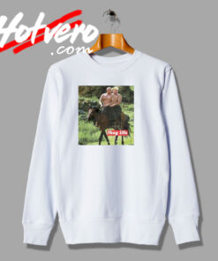 Funny Trump And Putin On Horseback Sweatshirt