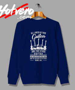 Gift for Guitar Player Loves Sweatshirt