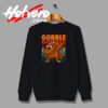 Gobble Dabbing Turkey Funny Sweatshirt