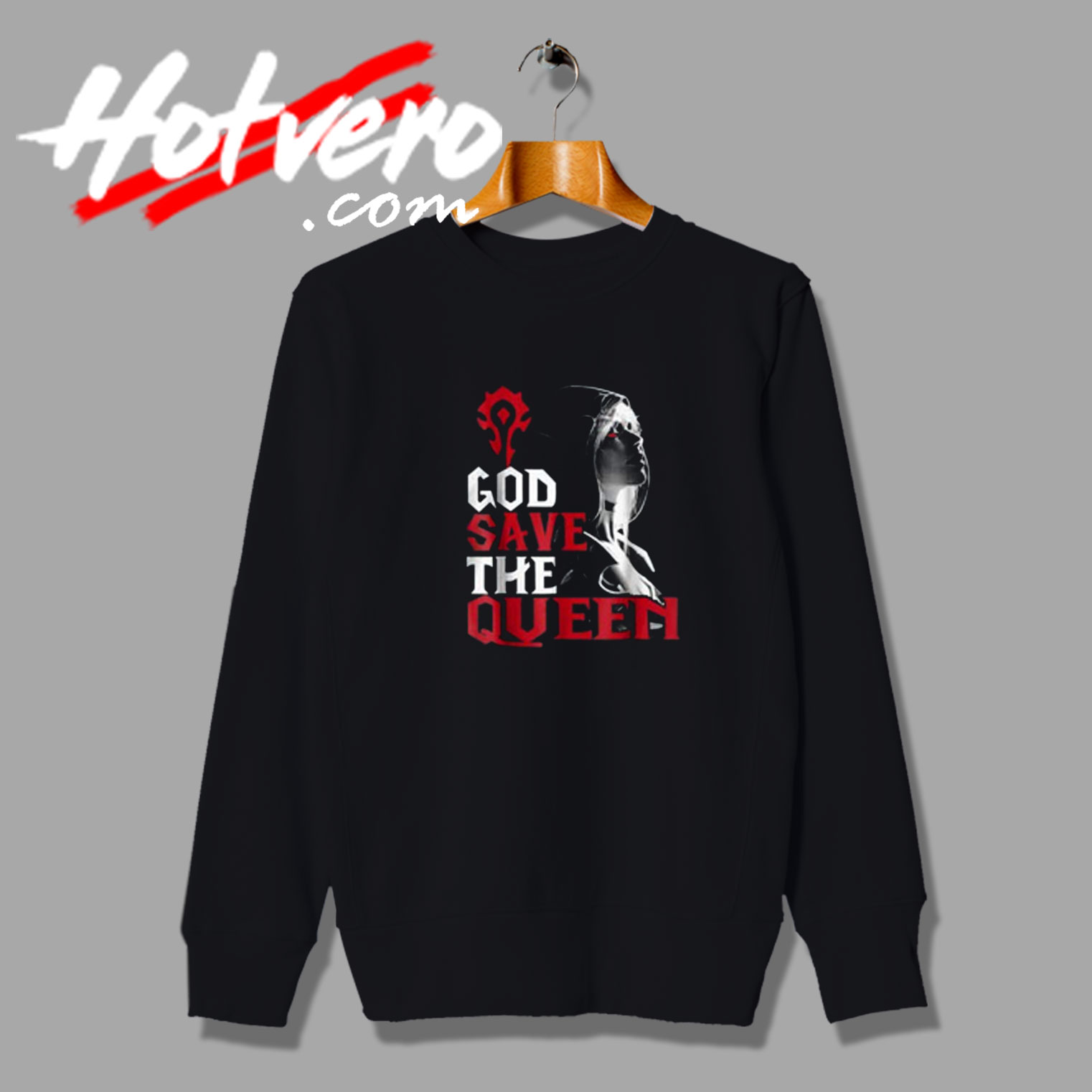 God Save The Queen Windrunner Sweatshirt