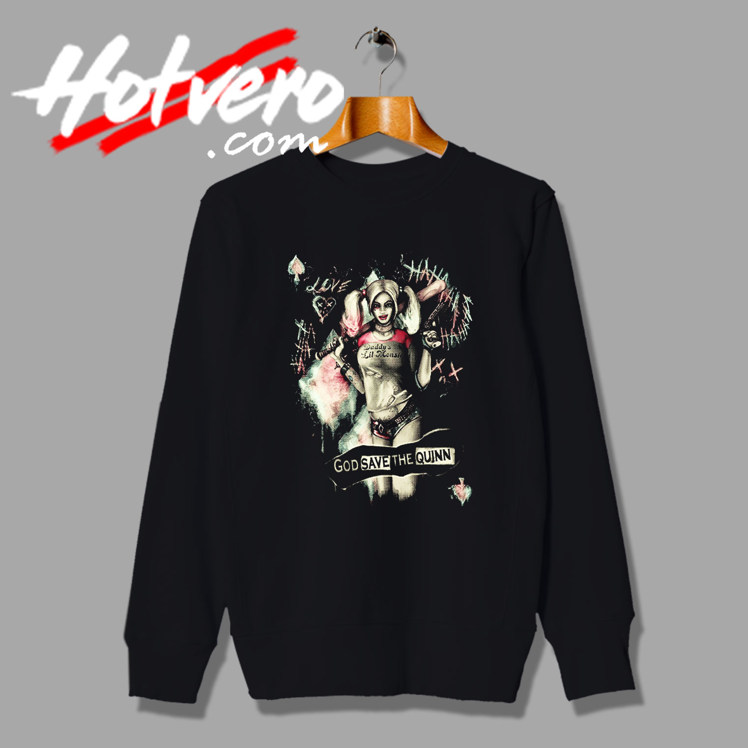 God Save The Quinn Art Sweatshirt