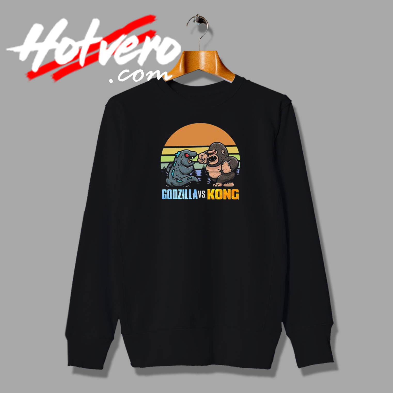 Godzilla Vs Kong Artwork Sweatshirt