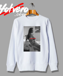 Gorgeous Sexy Topless Girl Unisex Sweatshirt