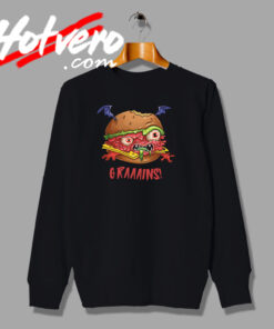 Graaains Zombie Burger X Bat Ears Sweatshirt