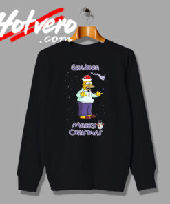 Grandpa Simpson Merry Christmas Sweatshirt